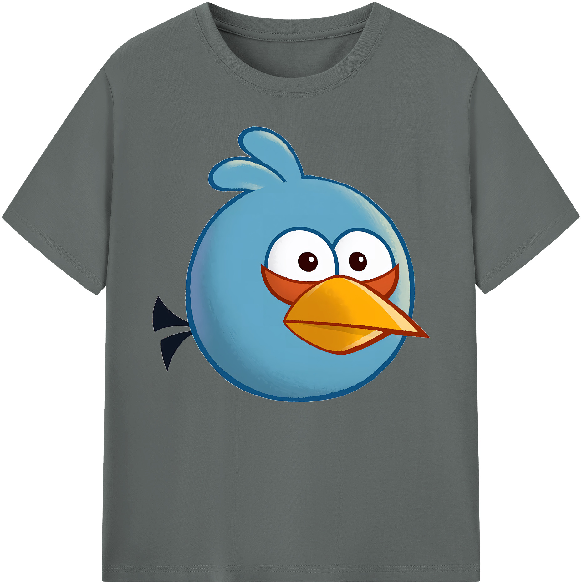 （画像用） Angry Birds アングリーバード 綿100％ メンズ半袖Tシャツ｜肌触りやわらか＆通気性